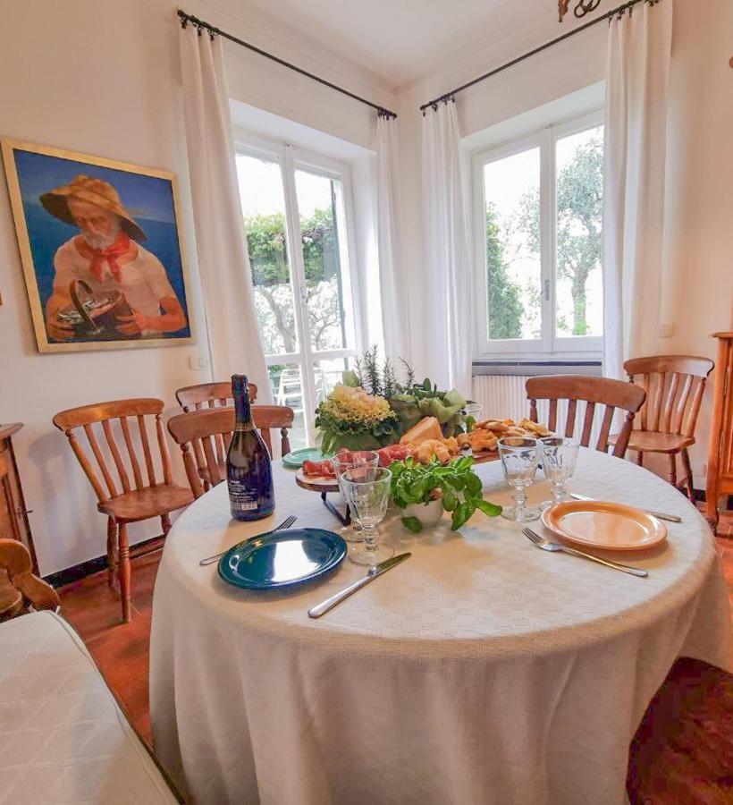 Villa L'Uliveto Di Santa Con Piscina Santa Margherita Ligure Exterior foto