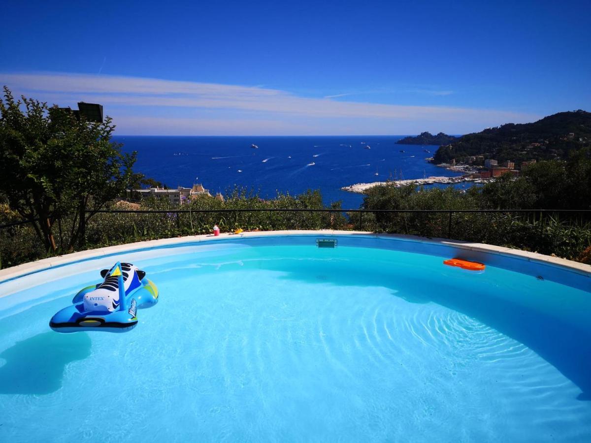Villa L'Uliveto Di Santa Con Piscina Santa Margherita Ligure Exterior foto