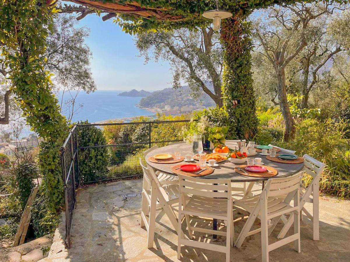 Villa L'Uliveto Di Santa Con Piscina Santa Margherita Ligure Exterior foto
